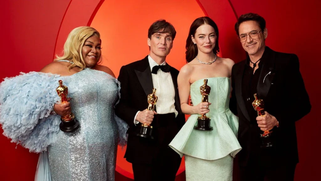 Robert Downey Jr., Emma Stone, Cillian Murphy to Present at 2025 Oscars Ceremony